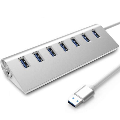 OEM Hub Usb, Répartiteur De Ports, Alimentation Rapide, 7 Ports Usb 3.0 - Publicité OEM Hub Usb, Répartiteur De Ports, Alimentation Rapide, 7 Ports Usb 3.0 - Publicité