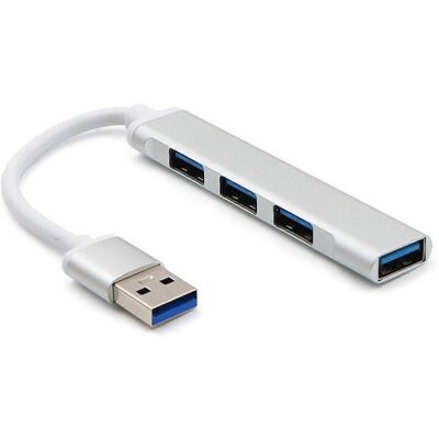 FLAMMKRAFT Hub Usb 3.0/2.0 Pour Ordinateur Portable/pc, Adaptateur/répartiteur Externe À 4 Ports Compatible Windows - Publicité FLAMMKRAFT Hub Usb 3.0/2.0 Pour Ordinateur Portable/pc, Adaptateur/répartiteur Externe À 4 Ports Compatible Windows - Publicité