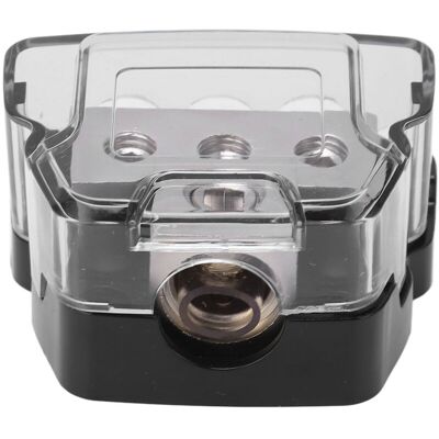 OEM Jeffergarden Bloc De Distribution D'Alimentation À 3 Voies Avec Masse, Répartiteur Audio, Entrée 0 Awg, 4 Sorties, Universel Pour Voiture-dou - Publicité OEM Jeffergarden Bloc De Distribution D'Alimentation À 3 Voies Avec Masse, Répartiteur Audio, Entrée 0 Awg, 4 Sorties, Universel Pour Voiture-dou - Publicité