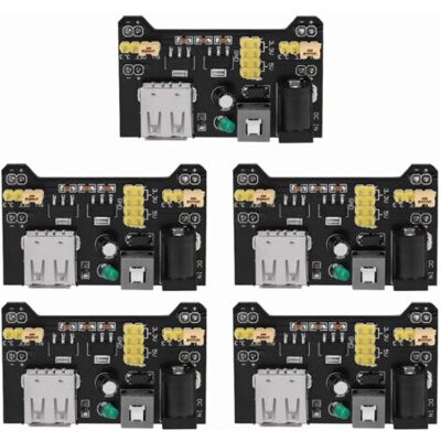 OEM Lot De 5 Modules D'Alimentation 5v/3,3v Dédiés Pour Plaque D'Essai - Publicité OEM Lot De 5 Modules D'Alimentation 5v/3,3v Dédiés Pour Plaque D'Essai - Publicité