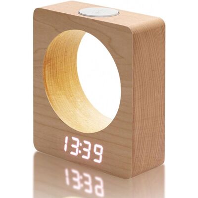 OEM Réveil Numérique Silencieux En Bois Avec Lumière, 3 Alarmes De Chevet, Alimentation Secteur, Quatre Niveaux D'Intensité Led Avec Affichage De La Température Et Du Calendrier-dou - Publicité OEM Réveil Numérique Silencieux En Bois Avec Lumière, 3 Alarmes De Chevet, Alimentation Secteur, Quatre Niveaux D'Intensité Led Avec Affichage De La Température Et Du Calendrier-dou - Publicité