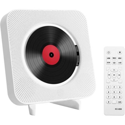 OEM 1 Lecteur Cd Portable, Haut-parleur Bluetooth Hifi Intégré, Boombox Murale Multifonctionnelle Pour Maison Et Café - Publicité OEM 1 Lecteur Cd Portable, Haut-parleur Bluetooth Hifi Intégré, Boombox Murale Multifonctionnelle Pour Maison Et Café - Publicité