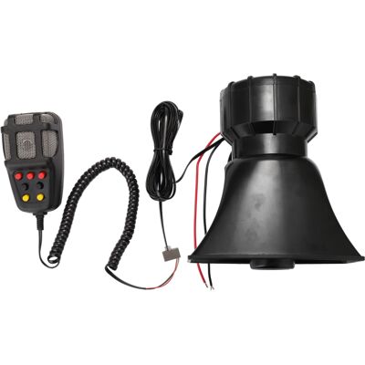 OEM Sirène D'Urgence Pour Voiture Avec Son Clair, Microphone Et Haut-parleur De Sonorisation, Amplificateur Et Avertisseur Sonore 12 V 80 W 200 Db - Publicité OEM Sirène D'Urgence Pour Voiture Avec Son Clair, Microphone Et Haut-parleur De Sonorisation, Amplificateur Et Avertisseur Sonore 12 V 80 W 200 Db - Publicité