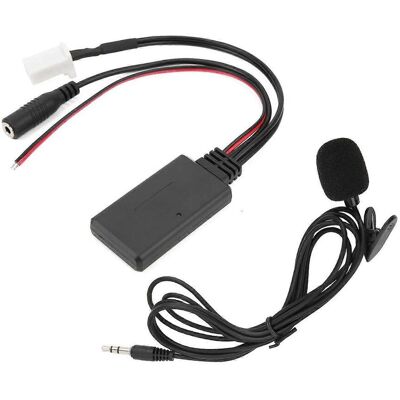 FLAMMKRAFT Adaptateur Microphone Aux Audio Bluetooth 5.0 Filaire Pour Nissan Sylphy, Tiida, Qashqai, Genissra - Remplacement Haut-parleur Main Libre Voiture - Publicité FLAMMKRAFT Adaptateur Microphone Aux Audio Bluetooth 5.0 Filaire Pour Nissan Sylphy, Tiida, Qashqai, Genissra - Remplacement Haut-parleur Main Libre Voiture - Publicité