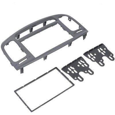 FLAMMKRAFT Cadre De Tableau De Bord Radio Auto 2din, Panneau Façade Abs Pour Autoradio Gps Dvd, Remplacement Compatible Accent 2009-2012. Publicité FLAMMKRAFT Cadre De Tableau De Bord Radio Auto 2din, Panneau Façade Abs Pour Autoradio Gps Dvd, Remplacement Compatible Accent 2009-2012. Publicité