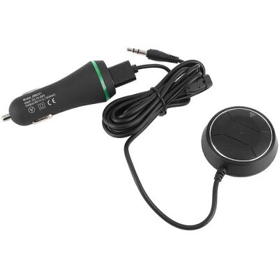 FLAMMKRAFT Kit Bluetooth Voiture V4.0 Nfc Mains Libres, Récepteur Audio Musique Appel, Adaptateur 3.5mm Aux, Haut-parleur Sans Fil, Compatible Gps Auto (190 Caractères) - Publicité FLAMMKRAFT Kit Bluetooth Voiture V4.0 Nfc Mains Libres, Récepteur Audio Musique Appel, Adaptateur 3.5mm Aux, Haut-parleur Sans Fil, Compatible Gps Auto (190 Caractères) - Publicité
