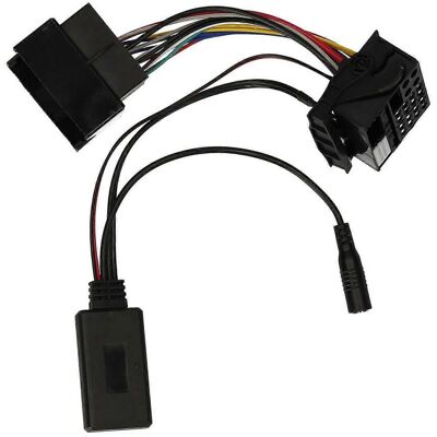 FLAMMKRAFT Module Bluetooth 5.0 Avec Microphone, Adaptateur Radio Sans Fil Stéréo Aux-in, Remplacement 12 Broches Pour Voiture, Récepteur Audio Bluetooth Auto, Kit Mains-libres. Publicité FLAMMKRAFT Module Bluetooth 5.0 Avec Microphone, Adaptateur Radio Sans Fil Stéréo Aux-in, Remplacement 12 Broches Pour Voiture, Récepteur Audio Bluetooth Auto, Kit Mains-libres. Publicité
