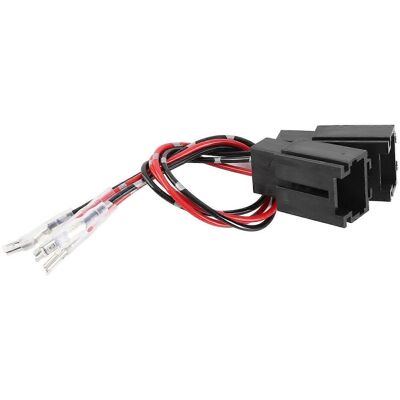 FLAMMKRAFT Paire D'Adaptateurs De Faisceau De Câbles Haut-parleur 12v 3a 10w Avec Prise Pour Porte De Voiture, Connecteur Stéréo Auto, Réparation Audio. Publicité FLAMMKRAFT Paire D'Adaptateurs De Faisceau De Câbles Haut-parleur 12v 3a 10w Avec Prise Pour Porte De Voiture, Connecteur Stéréo Auto, Réparation Audio. Publicité