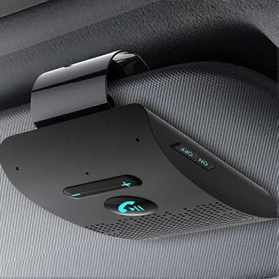 OEM Kit Mains Libres Bluetooth 5.0 Pour Voiture, Récepteur Audio Sans Fil À Clipser Sur Le Pare-soleil, Haut-parleur, Lecteur De Musique, Double Microphone - Publicité OEM Kit Mains Libres Bluetooth 5.0 Pour Voiture, Récepteur Audio Sans Fil À Clipser Sur Le Pare-soleil, Haut-parleur, Lecteur De Musique, Double Microphone - Publicité