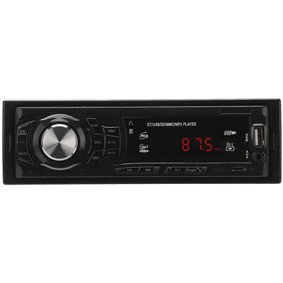 FLAMMKRAFT Lecteur Mp3 Bluetooth Voiture, Stéréo Musique Led Multimédia, Support Clé Usb, Télécommande Volant, Haut-parleur Auto - Publicité FLAMMKRAFT Lecteur Mp3 Bluetooth Voiture, Stéréo Musique Led Multimédia, Support Clé Usb, Télécommande Volant, Haut-parleur Auto - Publicité