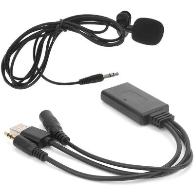FLAMMKRAFT Kit Main Bluetooth Auto Auxin Adaptateur Sans Fil Pour Appels Mains Libres, Micro Intégré, Compatible Voiture, Son Stéréo, Connexion Rapide, Kit Mains Libres Universel. Publicité FLAMMKRAFT Kit Main Bluetooth Auto Auxin Adaptateur Sans Fil Pour Appels Mains Libres, Micro Intégré, Compatible Voiture, Son Stéréo, Connexion Rapide, Kit Mains Libres Universel. Publicité