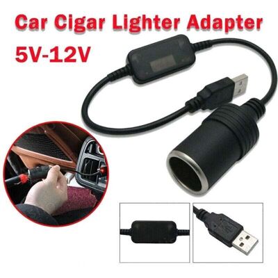 OEM 5v Usb C Mle Vers 12v Voiture Allume-cigare Femelle Convertisseur D'Adaptateur D'Alimentation, Adaptateur Usb Vers 12v Dc Pour Enregistreur De Conduite De Voiture Chargeur De Voiture Lectroniq-crezuo - Publicité OEM 5v Usb C Mle Vers 12v Voiture Allume-cigare Femelle Convertisseur D'Adaptateur D'Alimentation, Adaptateur Usb Vers 12v Dc Pour Enregistreur De Conduite De Voiture Chargeur De Voiture Lectroniq-crezuo - Publicité