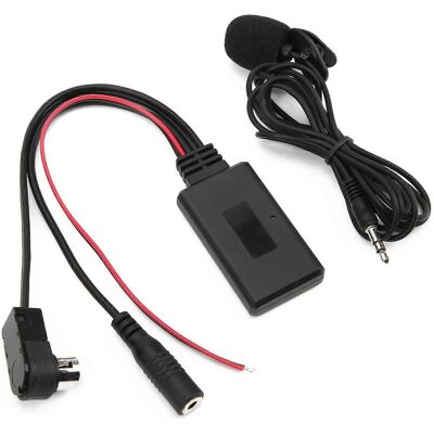 FLAMMKRAFT Câble Adaptateur Bluetooth 5.0 Avec Microphone Mains Libres, Compatible Alpine Cda-9857, Cda-9886, Cda-117 – Kit Audio Voiture Sans Fil, Kit Mains-libres Pour Autoradio, Connexion Aux. Publicité FLAMMKRAFT Câble Adaptateur Bluetooth 5.0 Avec Microphone Mains Libres, Compatible Alpine Cda-9857, Cda-9886, Cda-117 – Kit Audio Voiture Sans Fil, Kit Mains-libres Pour Autoradio, Connexion Aux. Publicité