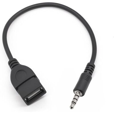 OEM Adaptateur Usb Vers Jack 3,5 Mm Mâle – Câble Audio Stéréo 20 Cm – Plug And Play – Compatible Autoradio Et Lecteur Cd - Publicité OEM Adaptateur Usb Vers Jack 3,5 Mm Mâle – Câble Audio Stéréo 20 Cm – Plug And Play – Compatible Autoradio Et Lecteur Cd - Publicité