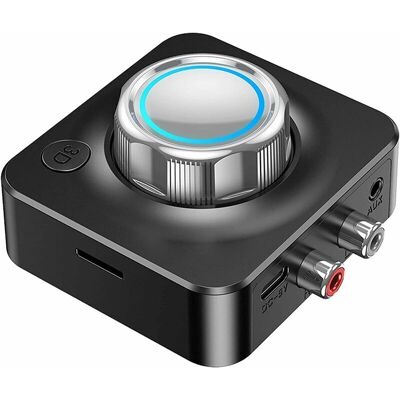 OEM Adaptateur Bluetooth 5.0 Aptx-ll Avec Faible Latence, Entrées 3.5mm Et Rca Pour Système Audio - Publicité OEM Adaptateur Bluetooth 5.0 Aptx-ll Avec Faible Latence, Entrées 3.5mm Et Rca Pour Système Audio - Publicité