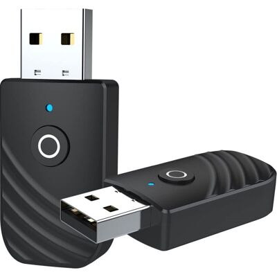 OEM Adaptateur Bluetooth Usb 5.0 – Transmetteur Et Récepteur Audio Sans Fil – Compatible Pc, Téléviseurs, Chaînes Stéréo – Câble Aux 3,5mm Inclus - Publicité OEM Adaptateur Bluetooth Usb 5.0 – Transmetteur Et Récepteur Audio Sans Fil – Compatible Pc, Téléviseurs, Chaînes Stéréo – Câble Aux 3,5mm Inclus - Publicité