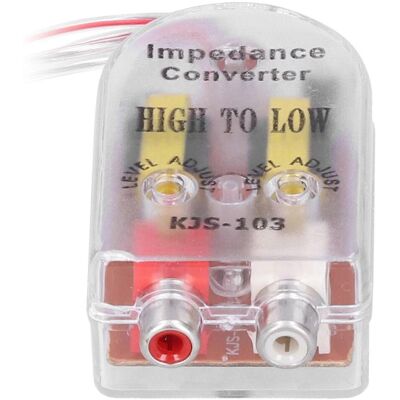 FLAMMKRAFT 1. Adaptateur Audio 12v Stéréo Voiture, Convertisseur Haut-parleur Haut Vers Bas Rca, Amplificateur Ligne Impédance Radio. Publicité FLAMMKRAFT 1. Adaptateur Audio 12v Stéréo Voiture, Convertisseur Haut-parleur Haut Vers Bas Rca, Amplificateur Ligne Impédance Radio. Publicité