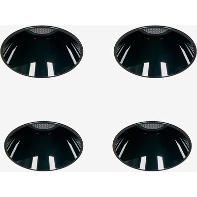 Pack De 4 Downlights Led Encastrables Sans Cadre Trimless Ronds Ø3,6 Cm En Aluminium Luisiana Sklum Noir - Publicité Pack De 4 Downlights Led Encastrables Sans Cadre Trimless Ronds Ø3,6 Cm En Aluminium Luisiana Sklum Noir - Publicité