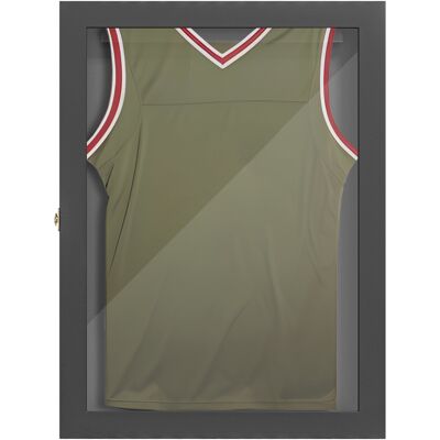 OEM Frame Box T-frame Cadre Pour Maillot Porte Acrylique Doublure Interne Feutre 71 X 6,5 X 89 Cm Noir - Publicité OEM Frame Box T-frame Cadre Pour Maillot Porte Acrylique Doublure Interne Feutre 71 X 6,5 X 89 Cm Noir - Publicité