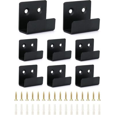 OEM Dussdote Lot De 8 Crochets - Support En U - Crochets En Acier Inoxydable - Convient Pour Garages, Cadres Photo, Miroirs - 3,6 X 4 Cm - Noir - Publicité OEM Dussdote Lot De 8 Crochets - Support En U - Crochets En Acier Inoxydable - Convient Pour Garages, Cadres Photo, Miroirs - 3,6 X 4 Cm - Noir - Publicité