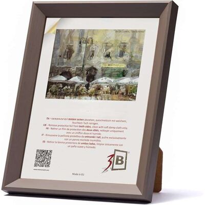 OEM Cadre Photo En Bois Avec Verre Acrylique 13x18 Cm, Couleur Espresso - Publicité OEM Cadre Photo En Bois Avec Verre Acrylique 13x18 Cm, Couleur Espresso - Publicité