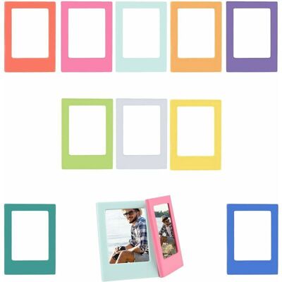 OEM Cadre Photo Magnetique Frigo, Magnet Photo Frigo, Lot De 10 Mini Poche Magnétique Cadres Photo, 3 Pouces Porte Photo Magnetique Pour Surfaces Métalliques (10 Couleurs Différentes) - Publicité OEM Cadre Photo Magnetique Frigo, Magnet Photo Frigo, Lot De 10 Mini Poche Magnétique Cadres Photo, 3 Pouces Porte Photo Magnetique Pour Surfaces Métalliques (10 Couleurs Différentes) - Publicité