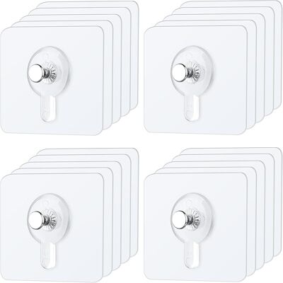 SANS MARQUE Lot De 20 Adhésif Accroche Tableau Sans Percer, Accroche Cadre Fixation Murale, Attache Cadre Adhésif Crochets Pour Accroche Cadres Photo, Photos, Peintures (20) - Publicité SANS MARQUE Lot De 20 Adhésif Accroche Tableau Sans Percer, Accroche Cadre Fixation Murale, Attache Cadre Adhésif Crochets Pour Accroche Cadres Photo, Photos, Peintures (20) - Publicité