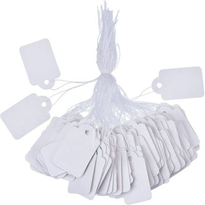 OEM Paquet De 500 (35 X 22 Mm) Étiquettes De Marquage Blanches Étiquettes De Prix Étiquettes De Prix Étiquettes D'Affichage Avec Ficelle De Suspension-crezuo - Publicité OEM Paquet De 500 (35 X 22 Mm) Étiquettes De Marquage Blanches Étiquettes De Prix Étiquettes De Prix Étiquettes D'Affichage Avec Ficelle De Suspension-crezuo - Publicité