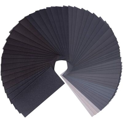 OEM Lot De 36 Papier De Verre, Papier Abrasif 23 X 9.3cm À Sec À L'Eau 320/400/ 600/800/ 1000/1200/ 1500/2000/ 2500/3000/ 4000/5000 (3 X 12) Feuilles/grains-dou - Publicité OEM Lot De 36 Papier De Verre, Papier Abrasif 23 X 9.3cm À Sec À L'Eau 320/400/ 600/800/ 1000/1200/ 1500/2000/ 2500/3000/ 4000/5000 (3 X 12) Feuilles/grains-dou - Publicité