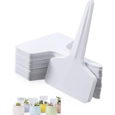 OEM 50 Pcs Etiquettes Plantes, Etiquette Semis,50x Etiquette Potager De Type T(6 X 10 Cm),imperméables Étiquettes,etiquetage Réutilisable-contenants Et Accessoires Pour Plantes. (blanc50)-crezuo - Publicité OEM 50 Pcs Etiquettes Plantes, Etiquette Semis,50x Etiquette Potager De Type T(6 X 10 Cm),imperméables Étiquettes,etiquetage Réutilisable-contenants Et Accessoires Pour Plantes. (blanc50)-crezuo - Publicité
