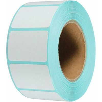 OEM Lot De 4000 Étiquettes Autocollantes Blanches 15 Mm X 30 Mm – Résistantes À L'Eau – Pour Imprimantes Thermiques – Étiquettes De Congélation - Publicité OEM Lot De 4000 Étiquettes Autocollantes Blanches 15 Mm X 30 Mm – Résistantes À L'Eau – Pour Imprimantes Thermiques – Étiquettes De Congélation - Publicité