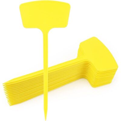 OEM Sabir 30 Pièces 36cm Grands Etiquette Jardin Exterieur, Etiquettes Pour Plantes,etiquette Potager Exterieur,réutilisable Etiquettes De Plantation- Jaune - Publicité OEM Sabir 30 Pièces 36cm Grands Etiquette Jardin Exterieur, Etiquettes Pour Plantes,etiquette Potager Exterieur,réutilisable Etiquettes De Plantation- Jaune - Publicité