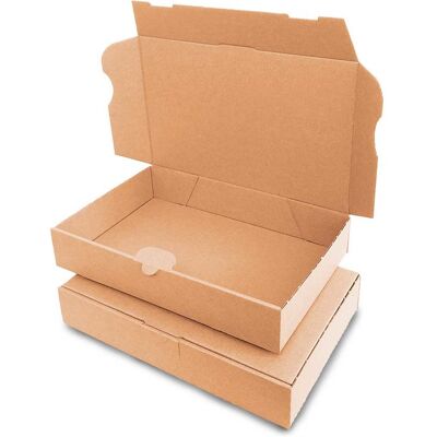OEM Boîte En Carton 240 X 160 X 45 Mm Mb 3 Marron - 50 Pièces - Publicité OEM Boîte En Carton 240 X 160 X 45 Mm Mb 3 Marron - 50 Pièces - Publicité