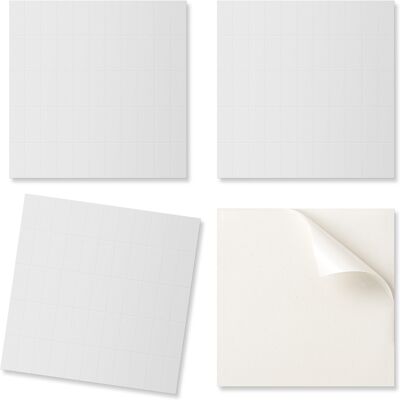 OEM Ensemble De Carreaux Adhésifs En Pvc, Carreaux Rectangulaires Clairs 4x50x50 Cm - Publicité OEM Ensemble De Carreaux Adhésifs En Pvc, Carreaux Rectangulaires Clairs 4x50x50 Cm - Publicité