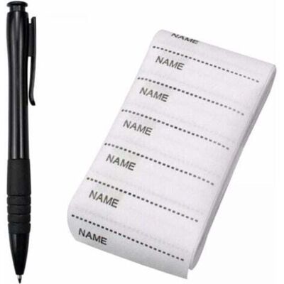 OEM 200 Pièces Etiquette Vetement Thermocollante Étiquettes Tissu Étiquettes École Nom Étiquettes Etiquette Personnalisée À Fixer Au Fer À Repasser, Pour Garderie Et École-dou - Publicité OEM 200 Pièces Etiquette Vetement Thermocollante Étiquettes Tissu Étiquettes École Nom Étiquettes Etiquette Personnalisée À Fixer Au Fer À Repasser, Pour Garderie Et École-dou - Publicité