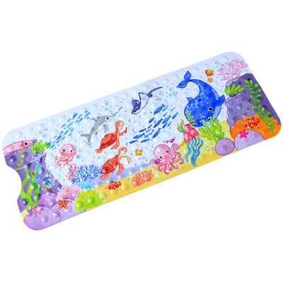 SANS MARQUE Tapis De Bain Antidérapant 100x40cm(baleine Bleue),tapis De Douche Avec De Dessin Animé D'Animaux Marins Pour Enfants Et Bébé - Publicité SANS MARQUE Tapis De Bain Antidérapant 100x40cm(baleine Bleue),tapis De Douche Avec De Dessin Animé D'Animaux Marins Pour Enfants Et Bébé - Publicité