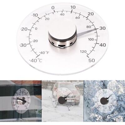 OEM Royaluxe-thermomètre De Fenêtre Extérieur, Bâton De Thermomètre Numérique De Fenêtre De Thermomètre Extérieur Sur Le Mètre De Moniteur De Température Imperméable,10.7cm - Publicité OEM Royaluxe-thermomètre De Fenêtre Extérieur, Bâton De Thermomètre Numérique De Fenêtre De Thermomètre Extérieur Sur Le Mètre De Moniteur De Température Imperméable,10.7cm - Publicité