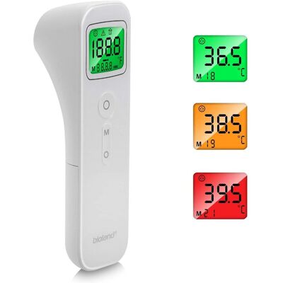 VEXXOL Thermomètre Frontal - Infrarouge Sans Contact - Lcd Numérique - Pour Bébé Enfant Adulte - 1 Pièce - Publicité VEXXOL Thermomètre Frontal - Infrarouge Sans Contact - Lcd Numérique - Pour Bébé Enfant Adulte - 1 Pièce - Publicité