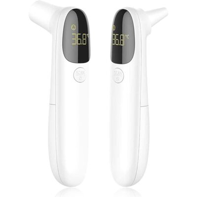 OEM Thermomètre Numérique Infrarouge Pour Adultes, Enfants Et Nourrissons Thermomètre 4 En 1 Pour Le Corps, Les Objets, L'Espace Et L'Oreille Sans Contact Frontal En 1 Seconde Lecture Précise - Publicité OEM Thermomètre Numérique Infrarouge Pour Adultes, Enfants Et Nourrissons Thermomètre 4 En 1 Pour Le Corps, Les Objets, L'Espace Et L'Oreille Sans Contact Frontal En 1 Seconde Lecture Précise - Publicité