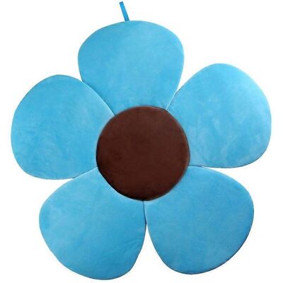 LEDE Coussin De Bain Bébé Kakiblin Flower, Bleu - Publicité LEDE Coussin De Bain Bébé Kakiblin Flower, Bleu - Publicité