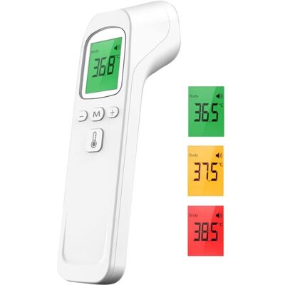 OEM Thermomètre Frontal Pour Bébés, Enfants Et Adultes, Thermomètre Numérique Sans Contact Avec Écran Lcd Infrarouge, Thermomètre De Température Corporelle Avec Lectures Instantanées Et Précises (blanc)-d - Publicité OEM Thermomètre Frontal Pour Bébés, Enfants Et Adultes, Thermomètre Numérique Sans Contact Avec Écran Lcd Infrarouge, Thermomètre De Température Corporelle Avec Lectures Instantanées Et Précises (blanc)-d - Publicité