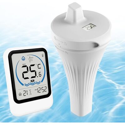 OEM Thermomètre Numérique Pour Piscine, Étanche Ip68, Avec Radio Flottante, Pour Piscine, Baignoire, Aquarium Et Étang. Publicité OEM Thermomètre Numérique Pour Piscine, Étanche Ip68, Avec Radio Flottante, Pour Piscine, Baignoire, Aquarium Et Étang. Publicité