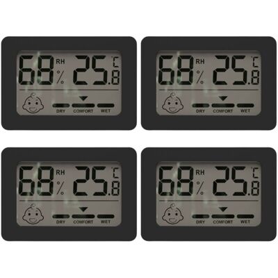 OEM Thermomètre Hygromètre Intérieur Mini Numérique, Avec Commutateur Et Indicateur Sourire Pour Chambre De Bébé. Mesure De La Température Et De L'Humidité.-dou - Publicité OEM Thermomètre Hygromètre Intérieur Mini Numérique, Avec Commutateur Et Indicateur Sourire Pour Chambre De Bébé. Mesure De La Température Et De L'Humidité.-dou - Publicité