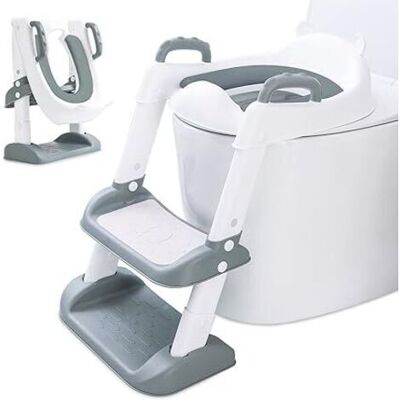 OEM Royaluxe-réducteur Toilette Enfant Avec Escalier,wc, Siège Avec Pu Coussin Moelleux,robuste, Pliable Et Réglable,adapté Aux Toilettes En Forme De V, U, O - Publicité OEM Royaluxe-réducteur Toilette Enfant Avec Escalier,wc, Siège Avec Pu Coussin Moelleux,robuste, Pliable Et Réglable,adapté Aux Toilettes En Forme De V, U, O - Publicité