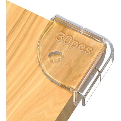 OEM 30 Garde-corps Invisibles Pour Les Coins, Des Protège-couts En Pvc Transparent Double Couche, Des Rampes Épaisses Pour Meubles Avec Adhésif Renforcé Pour Bébé Et Enfants - Publicité OEM 30 Garde-corps Invisibles Pour Les Coins, Des Protège-couts En Pvc Transparent Double Couche, Des Rampes Épaisses Pour Meubles Avec Adhésif Renforcé Pour Bébé Et Enfants - Publicité