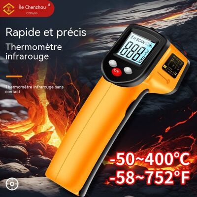 OEM Pistolet Thermomètre Infrarouge Portable, Thermomètre Numérique Sans Contact Pour Huile De Cuisine, Cuisine Commerciale Et Boulangerie - Publicité OEM Pistolet Thermomètre Infrarouge Portable, Thermomètre Numérique Sans Contact Pour Huile De Cuisine, Cuisine Commerciale Et Boulangerie - Publicité