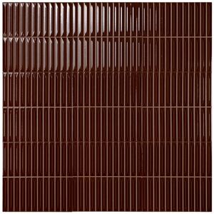 Carrelage Mur Ceramic Connection Brown Brillante 20x20 Pré-découpé (1,5x10) - Publicité Carrelage Mur Ceramic Connection Brown Brillante 20x20 Pré-découpé (1,5x10) - Publicité