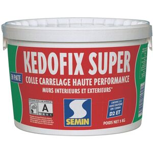 Semin - Colle pour Carrelage Haute Performance Kedofix Prêt à l'emploi, Intérieur/extérieur, seau de 5 kg - Publicité Semin - Colle pour Carrelage Haute Performance Kedofix Prêt à l'emploi, Intérieur/extérieur, seau de 5 kg - Publicité