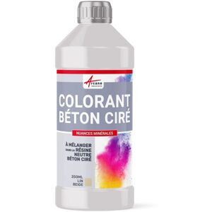 Arcane Industries - Colorant pour béton ciré, gamme nuances minérales, décoration - 250 ml Lin Beige - Publicité Arcane Industries - Colorant pour béton ciré, gamme nuances minérales, décoration - 250 ml Lin Beige - Publicité