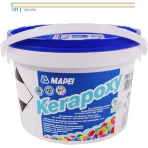 Kerapoxy Mapei 131 Vanille - 2 Kg - Publicité Kerapoxy Mapei 131 Vanille - 2 Kg - Publicité